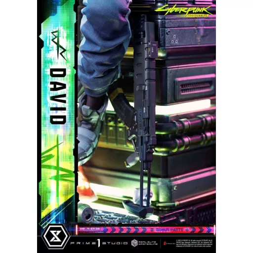Cyberpunk: Edgerunners Real Elite Masterline Series Statue 1/4 David Deluxe Bonus Version 58 cm