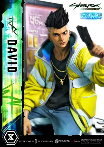 Cyberpunk: Edgerunners Real Elite Masterline Series Statue 1/4 David Bonus Version 58 cm