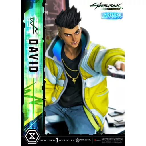 Cyberpunk: Edgerunners Real Elite Masterline Series Statue 1/4 David Bonus Version 58 cm