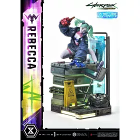   Cyberpunk: Edgerunners Real Elite Masterline Series Statue 1/4 Rebecca Deluxe Bonus Version 54 cm