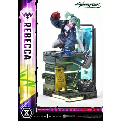 Cyberpunk: Edgerunners Real Elite Masterline Series Statue 1/4 Rebecca Deluxe Bonus Version 54 cm