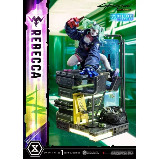 Cyberpunk: Edgerunners Real Elite Masterline Series Statue 1/4 Rebecca Deluxe Bonus Version 54 cm