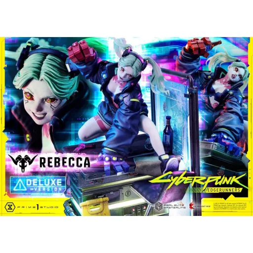 Cyberpunk: Edgerunners Real Elite Masterline Series Statue 1/4 Rebecca Deluxe Version 54 cm