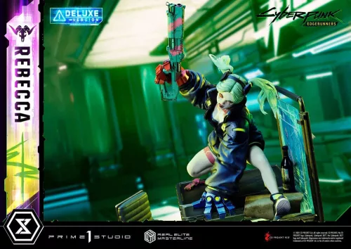 Cyberpunk: Edgerunners Real Elite Masterline Series Statue 1/4 Rebecca Deluxe Version 54 cm