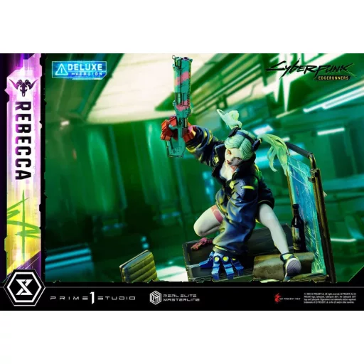 Cyberpunk: Edgerunners Real Elite Masterline Series Statue 1/4 Rebecca Deluxe Version 54 cm