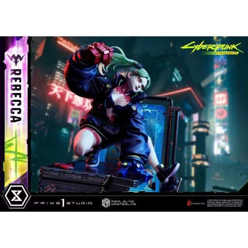Cyberpunk: Edgerunners Real Elite Masterline Series Statue 1/4 Rebecca Deluxe Version 54 cm