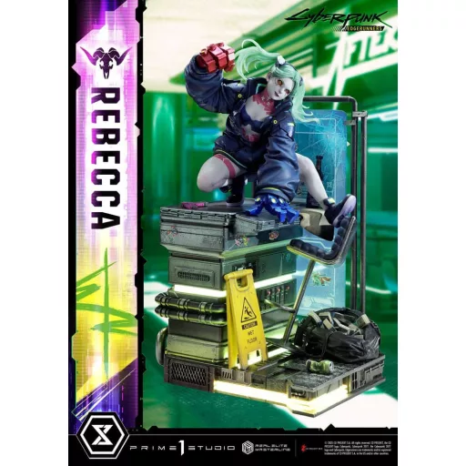 Cyberpunk: Edgerunners Real Elite Masterline Series Statue 1/4 Rebecca 54 cm