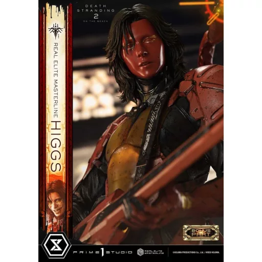 Death Stranding 2: On The Beach Real Elite Masterline Statue 1/3 Higgs DX Bonus Version 81 cm