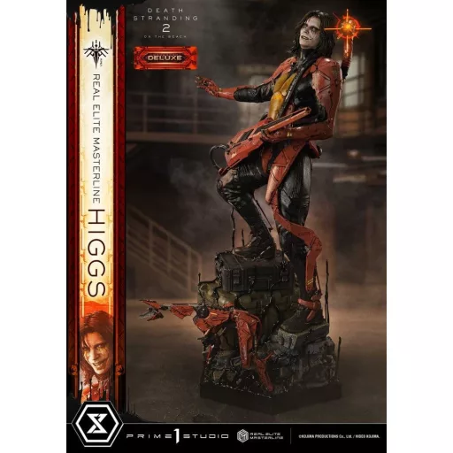 Death Stranding 2: On The Beach Real Elite Masterline Statue 1/3 Higgs DX Bonus Version 81 cm
