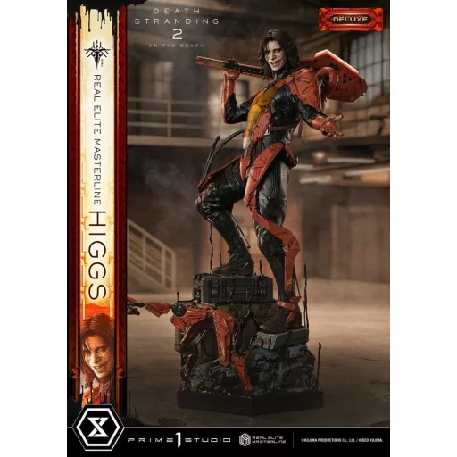Death Stranding 2: On The Beach Real Elite Masterline Statue 1/3 Higgs DX Bonus Version 81 cm