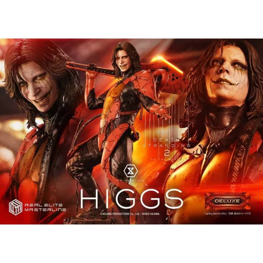 Death Stranding 2: On The Beach Real Elite Masterline Statue 1/3 Higgs Deluxe Version 81 cm