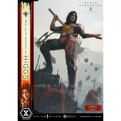 Death Stranding 2: On The Beach Real Elite Masterline Statue 1/3 Higgs Deluxe Version 81 cm