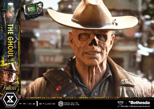 Fallout (TV Series) Real Elite Masterline Series Statue 1/4 The Ghoul DX Bonus Version 64 cm