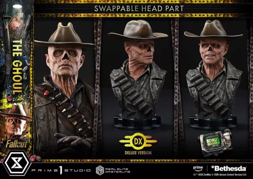 Fallout (TV Series) Real Elite Masterline Series Statue 1/4 The Ghoul DX Bonus Version 64 cm