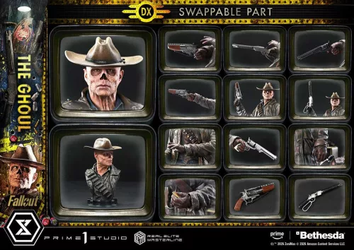 Fallout (TV Series) Real Elite Masterline Series Statue 1/4 The Ghoul DX Bonus Version 64 cm