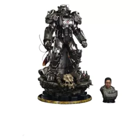   Fallout Real Elite Masterline Statue 1/4 Maximus Power Armor Deluxe Version 67 cm
