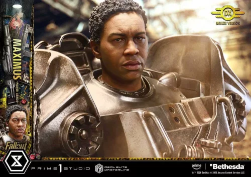 Fallout Real Elite Masterline Statue 1/4 Maximus Power Armor Deluxe Version 67 cm