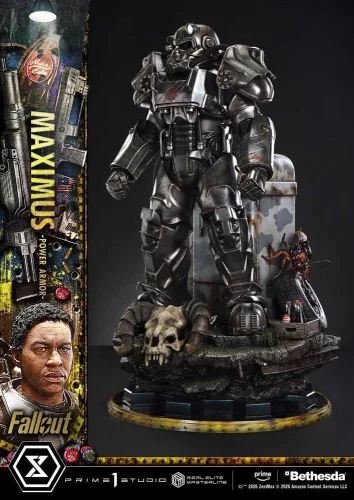 Fallout Real Elite Masterline Statue 1/4 Maximus Power Armor 67 cm