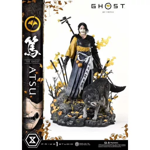 Ghost of Yotei Real Elite Masterline Statue 1/4 Atsu 59 cm