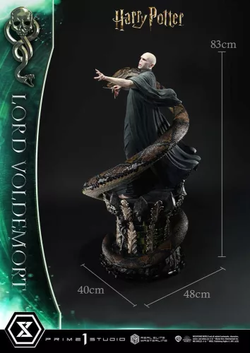 Harry Potter Real Elite Masterline Series Statue 1/4 Lord Voldemort Bonus Version 83 cm
