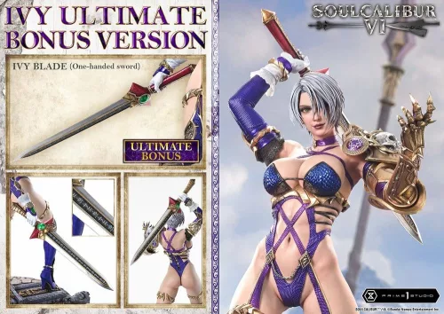 Soul Calibur VI Real Elite Masterline Series Statue 1/4 Ivy Ultimate Bonus Version 65 cm
