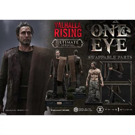 Valhalla Rising Real Elite Masterline Series Statue 1/4 One Eye Ultimate Bonus Version 57 cm
