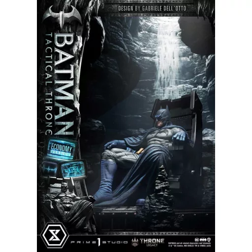 DC Comics Throne Legacy Collection Statue 1/3 Batman Tactical Throne Economy Version 46 cm
