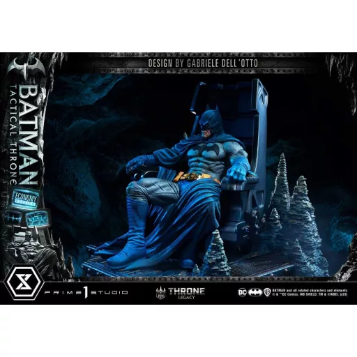 DC Comics Throne Legacy Collection Statue 1/3 Batman Tactical Throne Economy Version 46 cm
