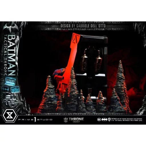 DC Comics Throne Legacy Collection Statue 1/3 Batman Tactical Throne Economy Version 46 cm