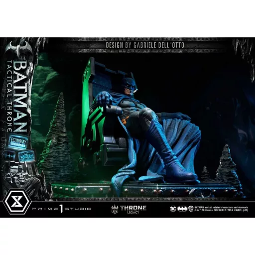 DC Comics Throne Legacy Collection Statue 1/3 Batman Tactical Throne Economy Version 46 cm