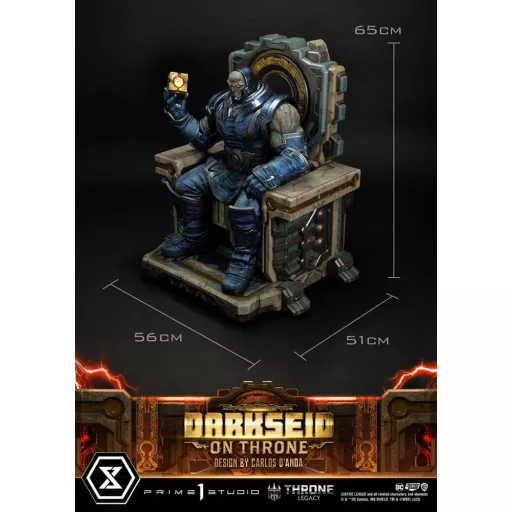 Throne Legacy Series Statue 1/4 Justice League (Comics) Darkseid on Throne Design by Carlos D'Anda Deluxe Bonus Version 65 cm