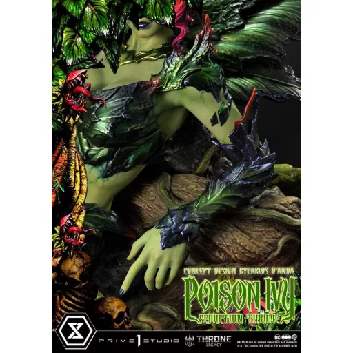 DC Comics Throne Legacy Collection Statue 1/4 Batman Poison Ivy Seduction Throne Deluxe Bonus Version 55 cm