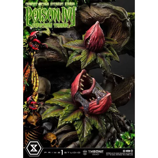DC Comics Throne Legacy Collection Statue 1/4 Batman Poison Ivy Seduction Throne Deluxe Bonus Version 55 cm