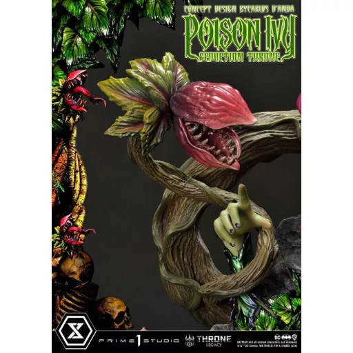 DC Comics Throne Legacy Collection Statue 1/4 Batman Poison Ivy Seduction Throne Deluxe Bonus Version 55 cm