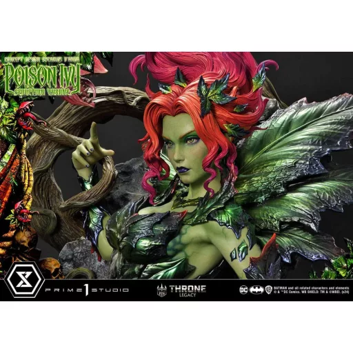 DC Comics Throne Legacy Collection Statue 1/4 Batman Poison Ivy Seduction Throne Deluxe Bonus Version 55 cm