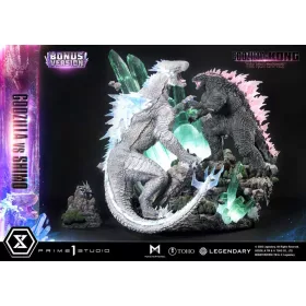  Godzilla x Kong: The New Empire Ultimate Diorama Masterline Series Statue Godzilla vs Shimo Bonus Version 86 cm