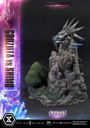 Godzilla x Kong: The New Empire Ultimate Diorama Masterline Series Statue Godzilla vs Shimo Bonus Version 86 cm