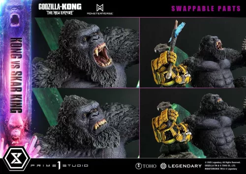 Godzilla x Kong: The New Empire Ultimate Diorama Masterline Series Statue Kong vs Skar King 104 cm