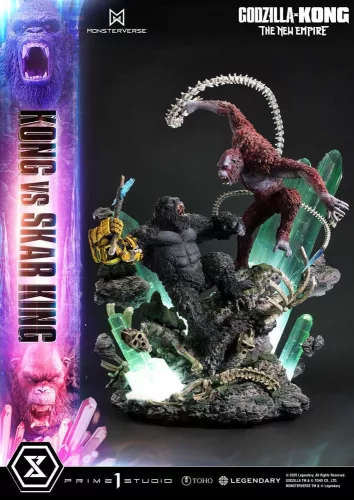 Godzilla x Kong: The New Empire Ultimate Diorama Masterline Series Statue Kong vs Skar King 104 cm
