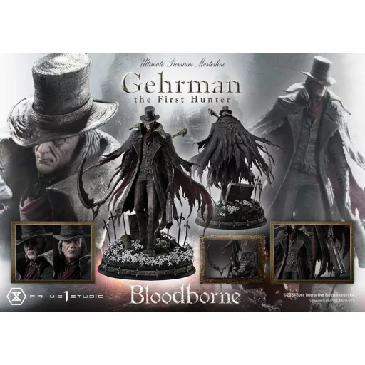 Bloodborne Ultimate Premium Masterline Series Statue 1/4 Gehrman 68 cm