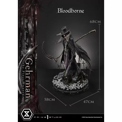 Bloodborne Ultimate Premium Masterline Series Statue 1/4 Gehrman 68 cm