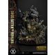 Batman Ultimate Premium Masterline Series Statue Batman Versus Killer Croc Deluxe Bonus Version 71 cm