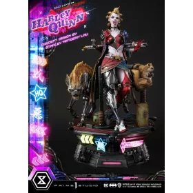   Batman Ultimate Premium Masterline Series Statue Cyberpunk Harley Quinn 60 cm