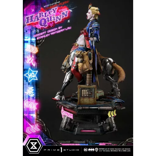 Batman Ultimate Premium Masterline Series Statue Cyberpunk Harley Quinn 60 cm