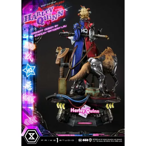 Batman Ultimate Premium Masterline Series Statue Cyberpunk Harley Quinn 60 cm
