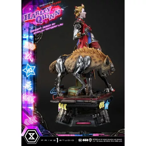 Batman Ultimate Premium Masterline Series Statue Cyberpunk Harley Quinn 60 cm