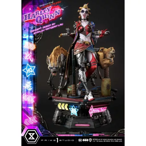 Batman Ultimate Premium Masterline Series Statue Cyberpunk Harley Quinn 60 cm