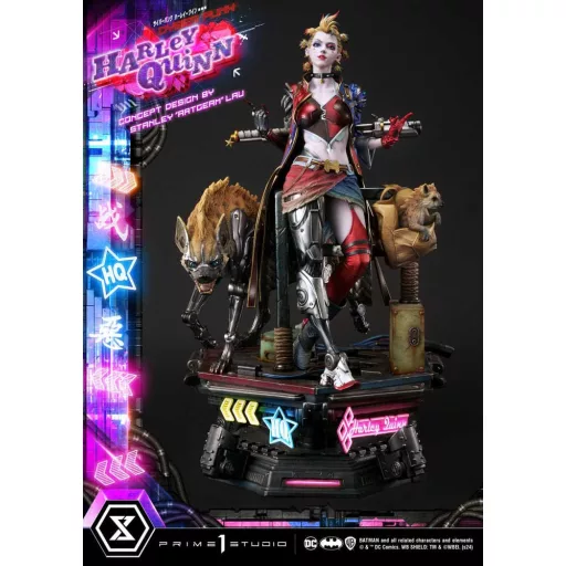 Batman Ultimate Premium Masterline Series Statue Cyberpunk Harley Quinn 60 cm