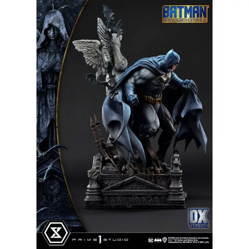 Batman Ultimate Premium Masterline Series Statue 1/4 Batman Rebirth Edition Blue Deluxe Version 71 cm