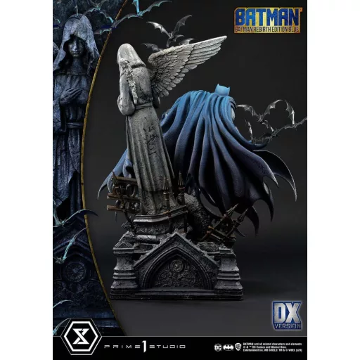 Batman Ultimate Premium Masterline Series Statue 1/4 Batman Rebirth Edition Blue Deluxe Bonus Version 71 cm